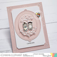 Oval Deco Frame - Creative Cuts